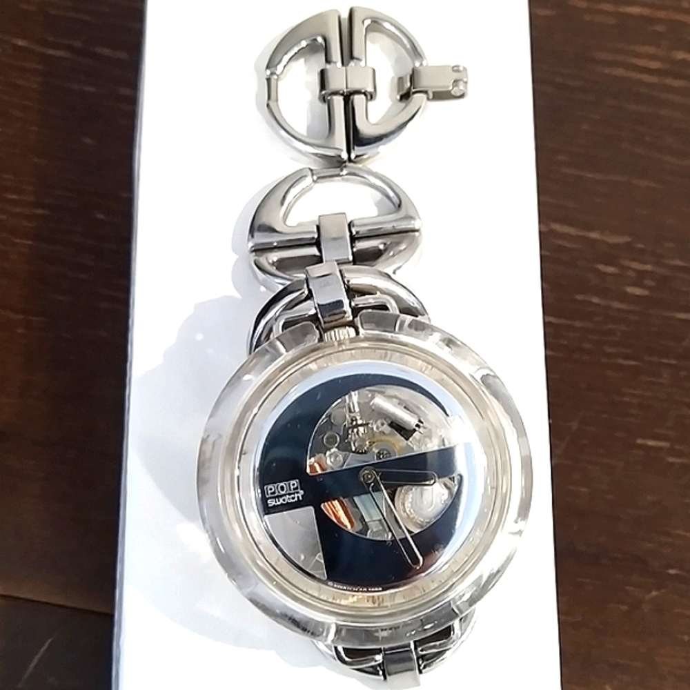 POP Swatch Manchetta PMK128 Vintage 1999 Watch - Picture 1 of 12